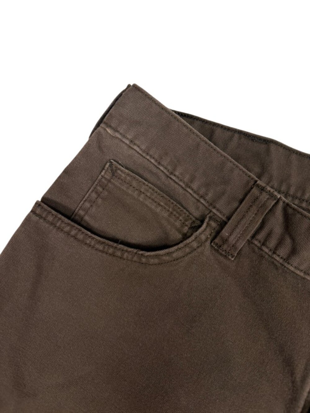 Carhartt Rugged Flex Canvas Work Pants Brown Relaxed Fit 34x30 - Picture 4 of 14
